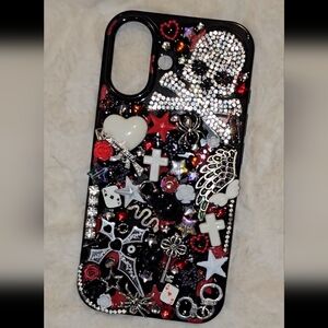 Iphone 16 Junk Case with Rhinestone Accents